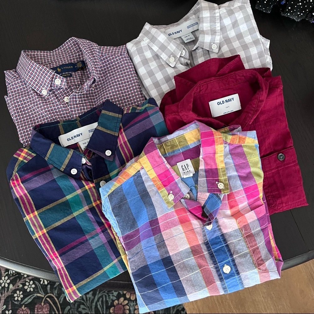 6/7 Boys Dress Shirts